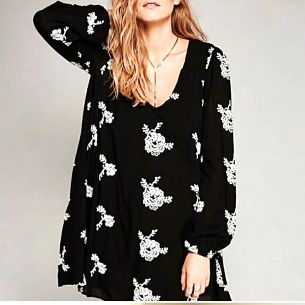 Free people blouse or mini dress - Picture 2 of 8